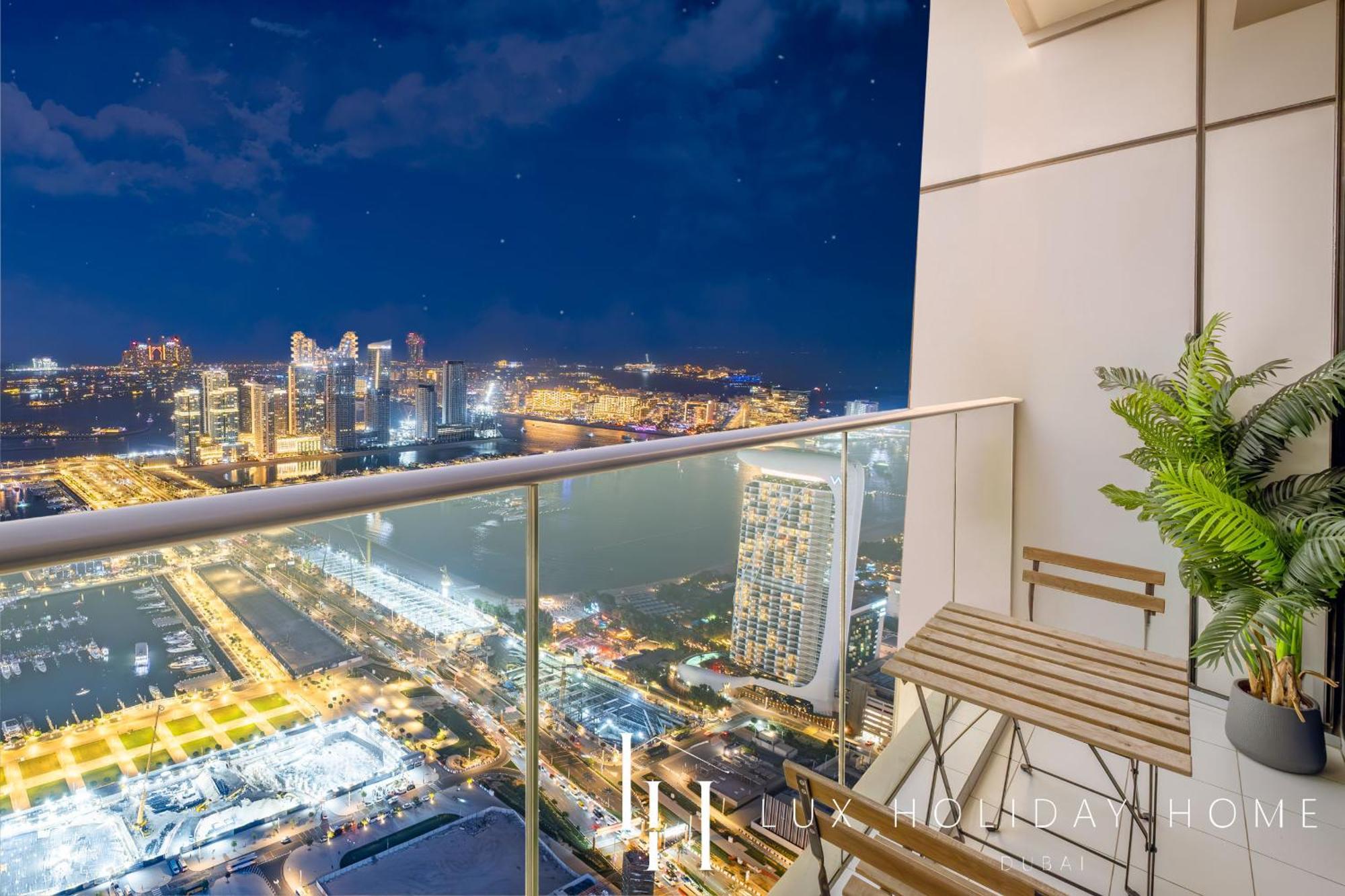 Lux - Lavish Suite With Full Palm Jumeirah View 1 Dubai Esterno foto