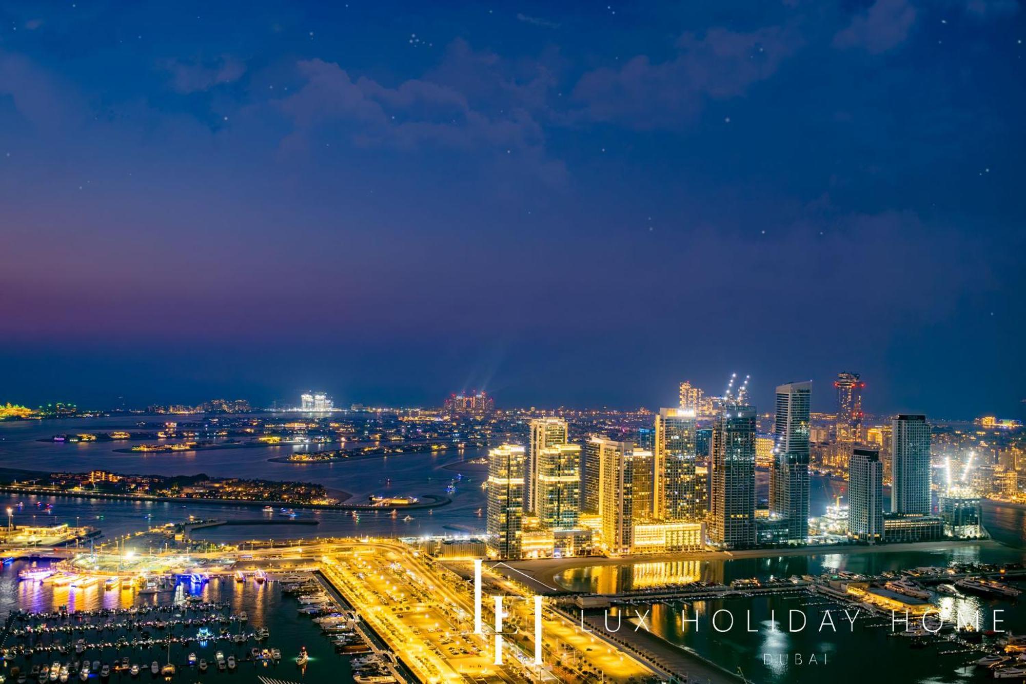 Lux - Lavish Suite With Full Palm Jumeirah View 1 Dubai Esterno foto
