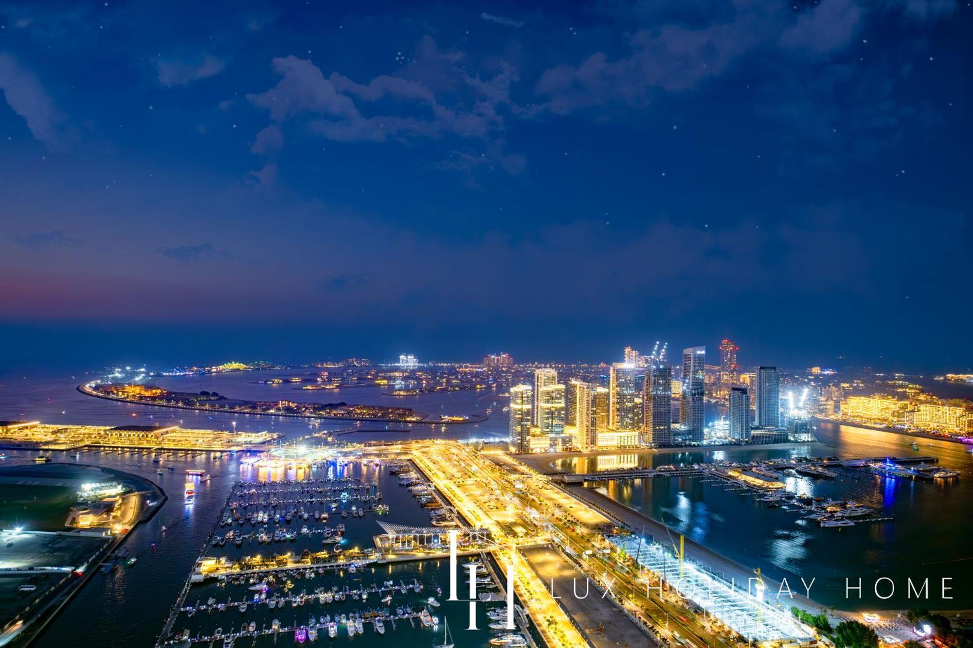 Lux - Lavish Suite With Full Palm Jumeirah View 1 Dubai Esterno foto