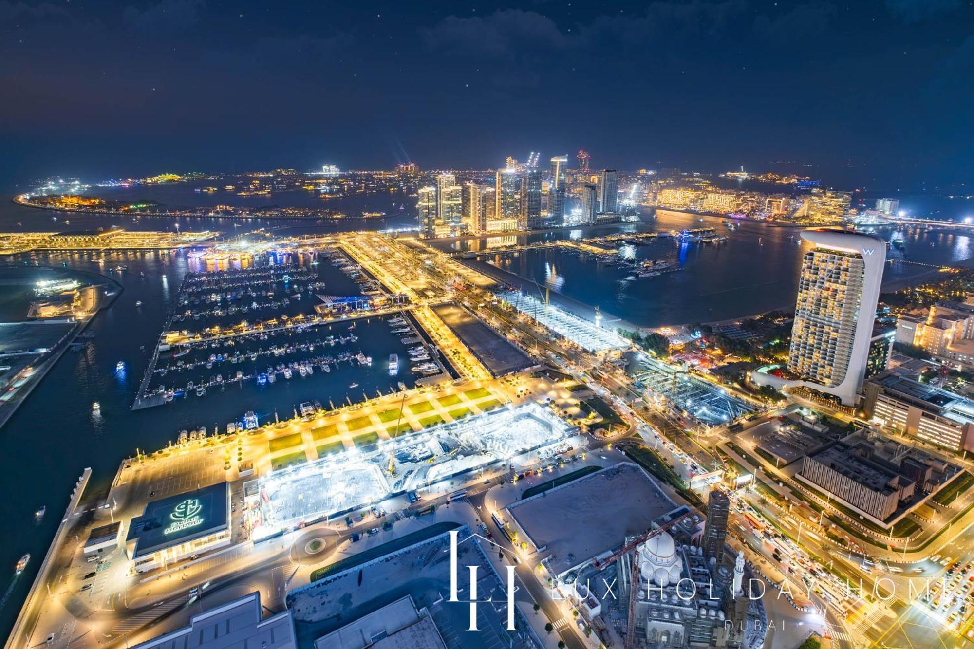Lux - Lavish Suite With Full Palm Jumeirah View 1 Dubai Esterno foto