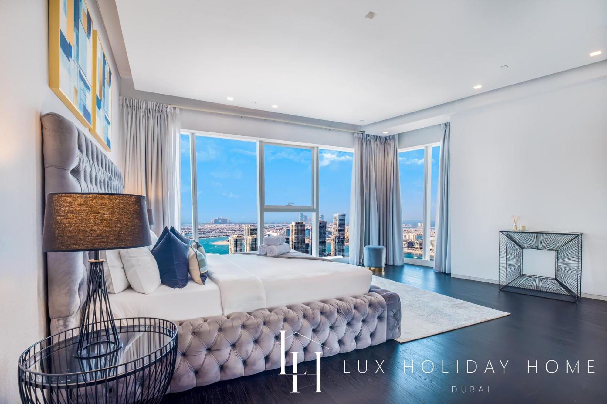 Lux - Lavish Suite With Full Palm Jumeirah View 1 Dubai Esterno foto