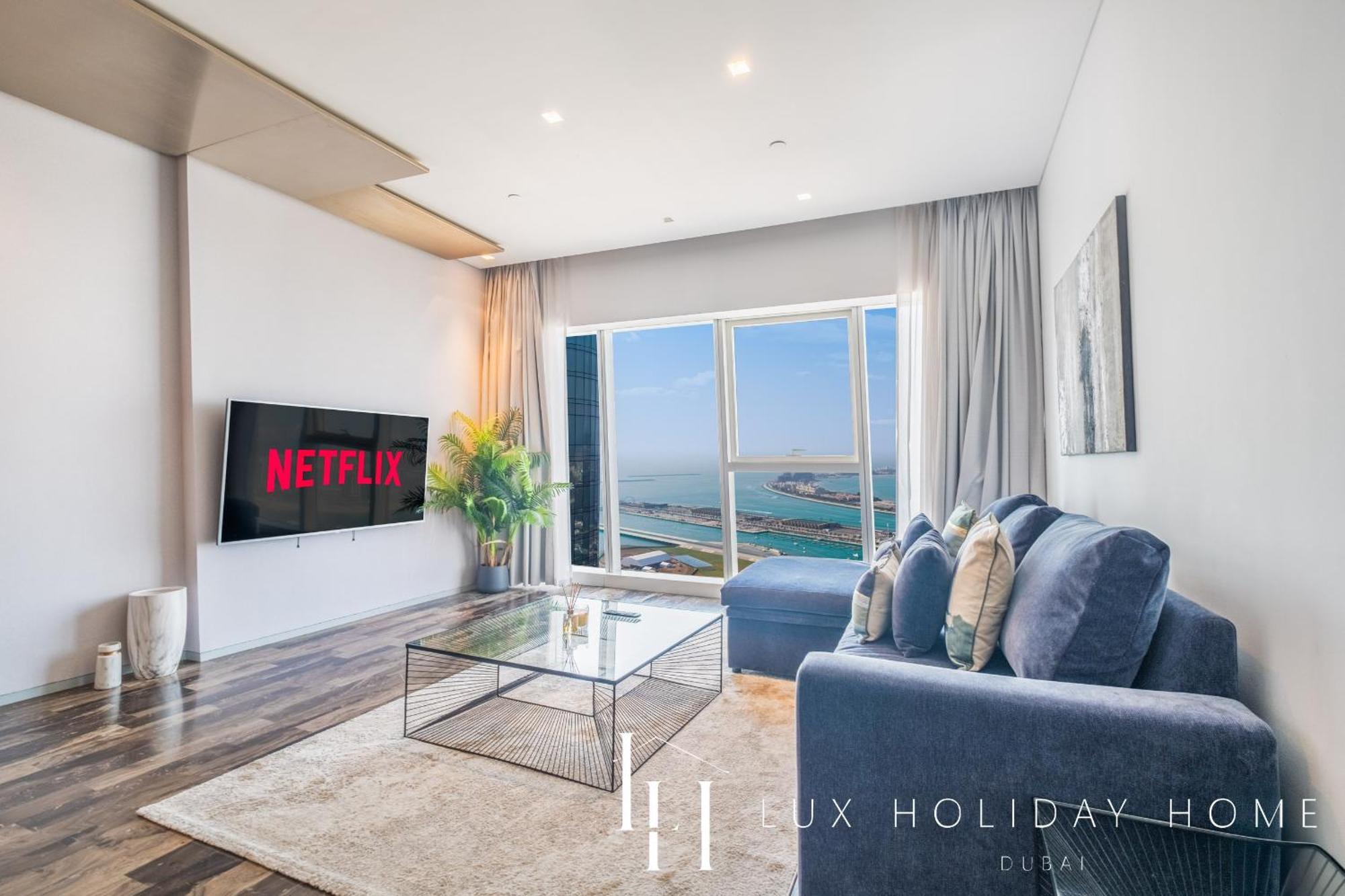 Lux - Lavish Suite With Full Palm Jumeirah View 1 Dubai Esterno foto