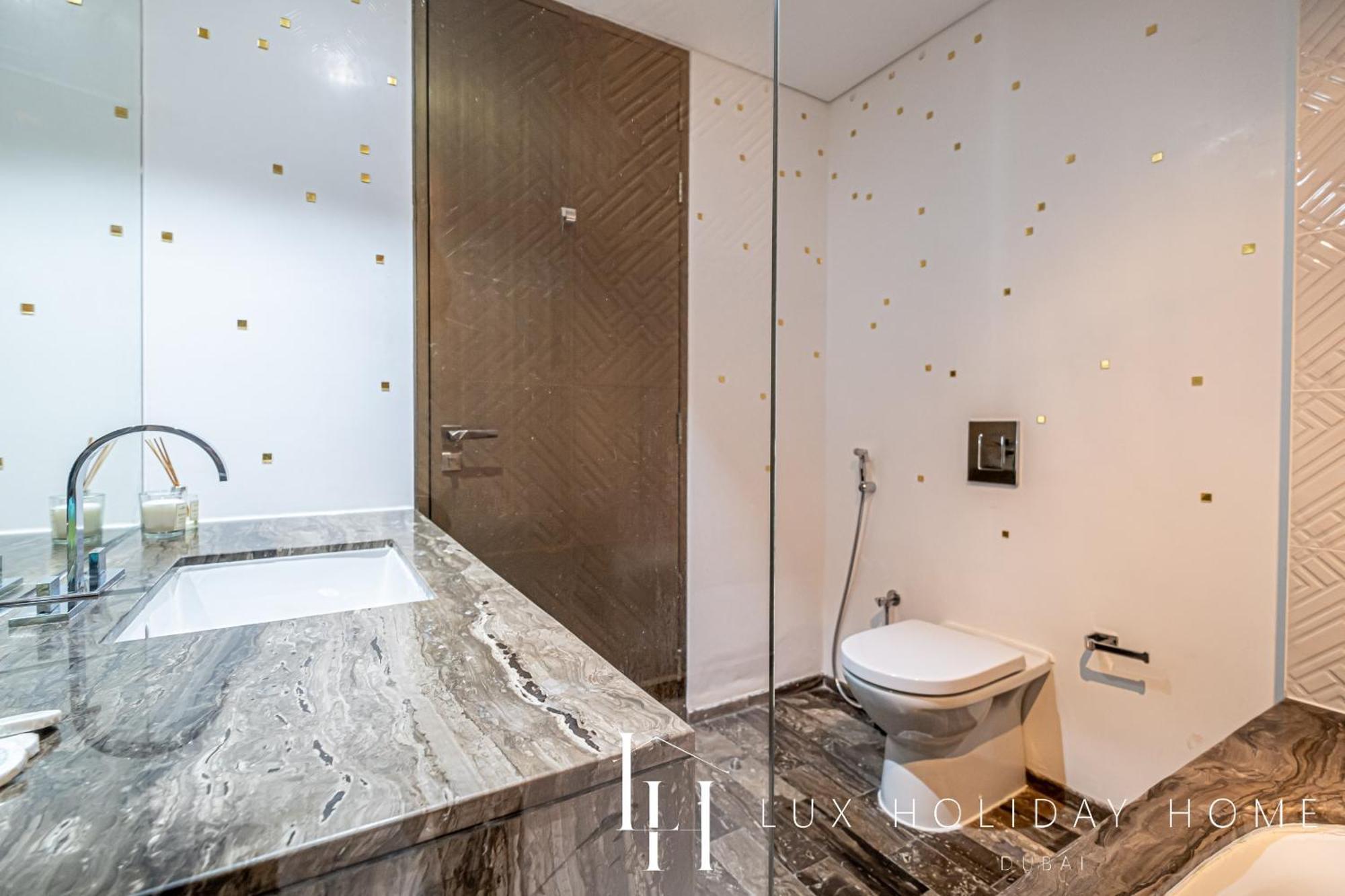 Lux - Lavish Suite With Full Palm Jumeirah View 1 Dubai Esterno foto