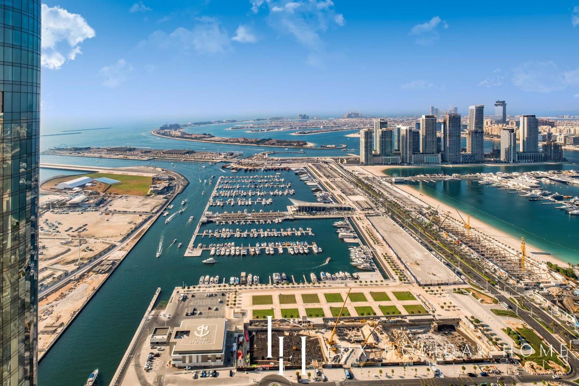 Lux - Lavish Suite With Full Palm Jumeirah View 1 Dubai Esterno foto
