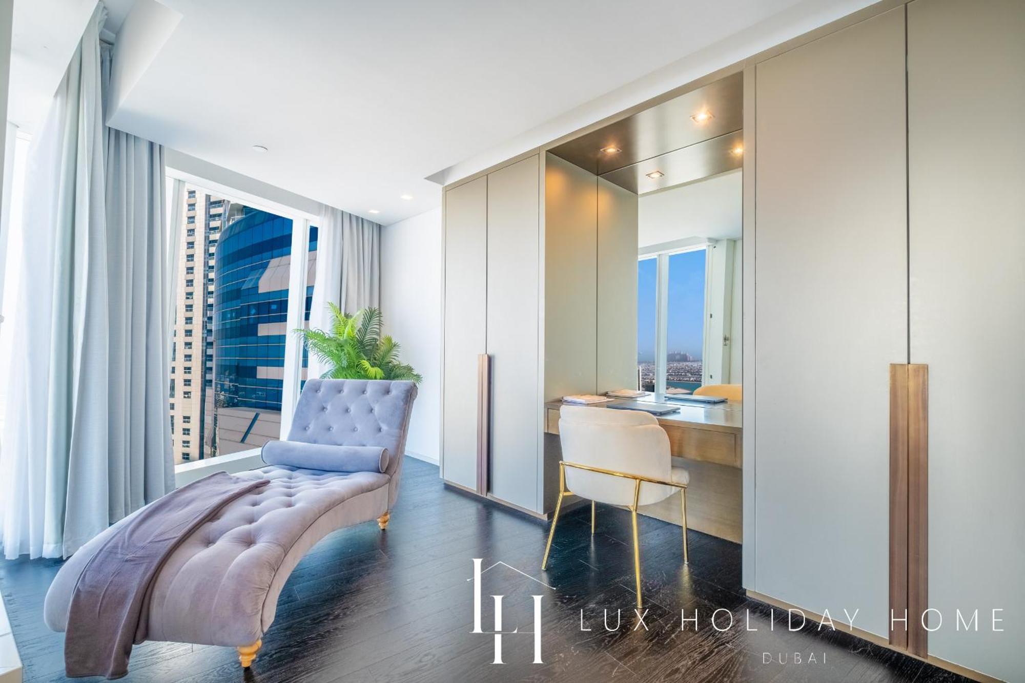 Lux - Lavish Suite With Full Palm Jumeirah View 1 Dubai Esterno foto