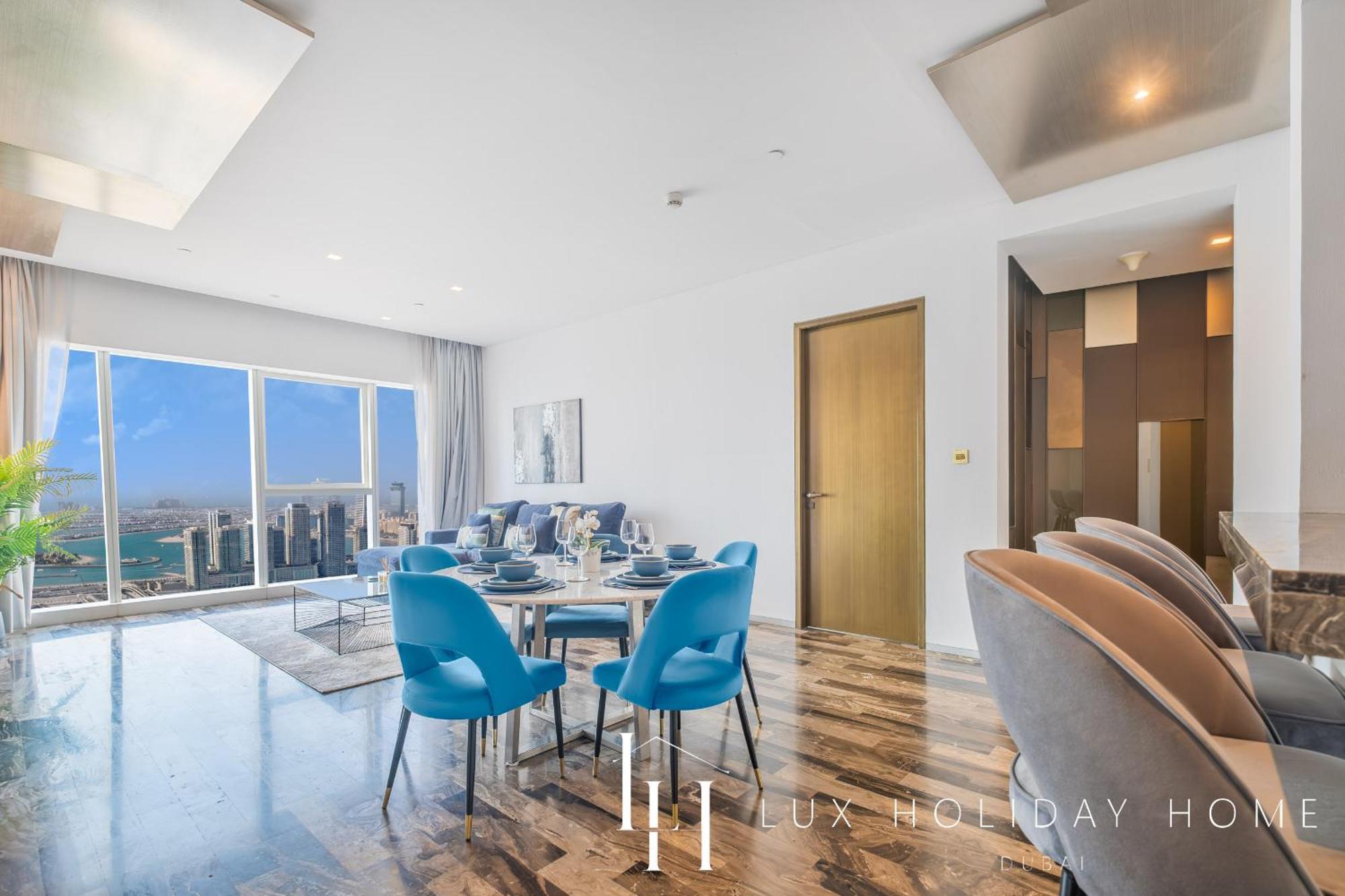 Lux - Lavish Suite With Full Palm Jumeirah View 1 Dubai Esterno foto