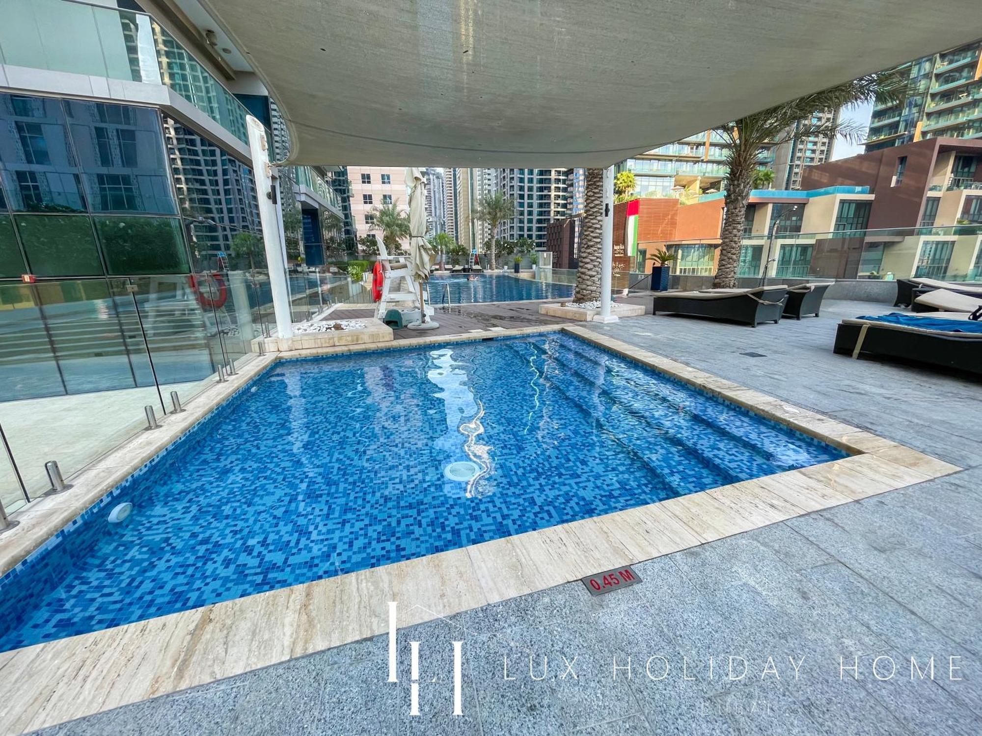 Lux - Lavish Suite With Full Palm Jumeirah View 1 Dubai Esterno foto